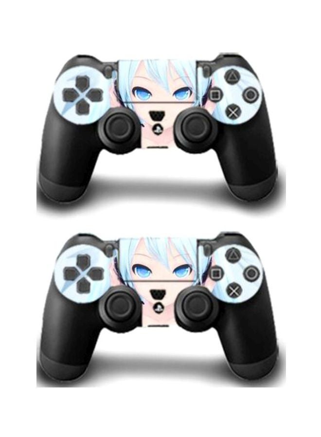 Beauenty Pack Of 3 Anime Themed Sticker For PS4 Pro Console And Controller - Image 4