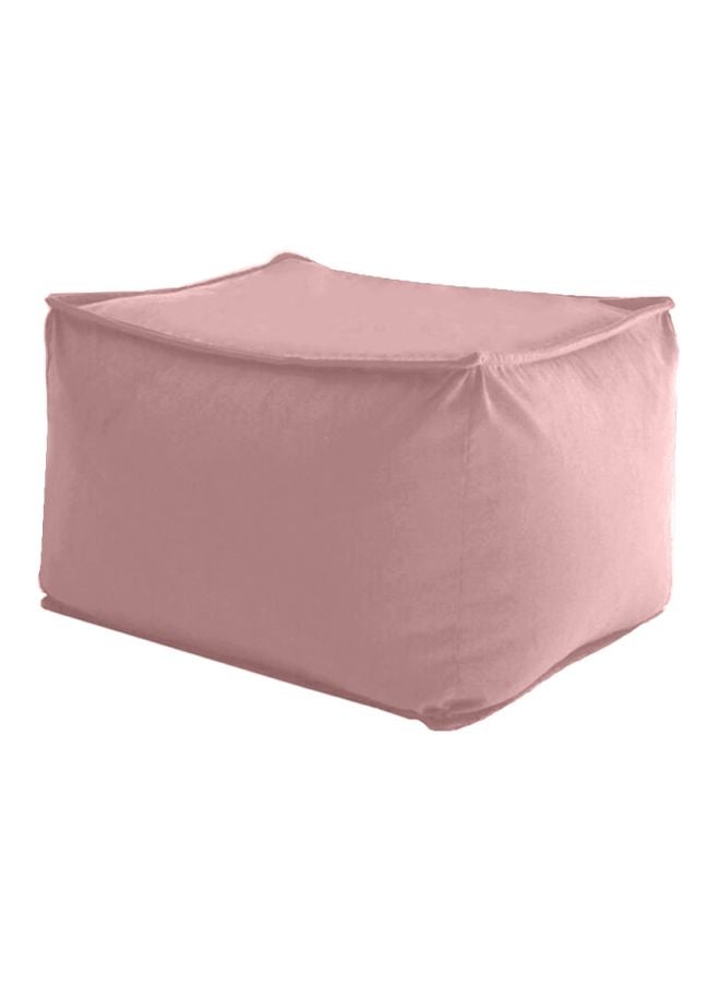 ريغال إن هاوس مقعد بوف أرضي على شكل مكعب وردي 65x65x20سم  - Image 1