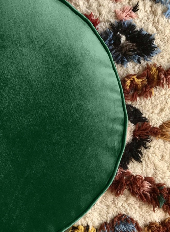 ريغال إن هاوس مقعد بوف أرضي دائري الشكل أخضر 100x20سم  - Image 3