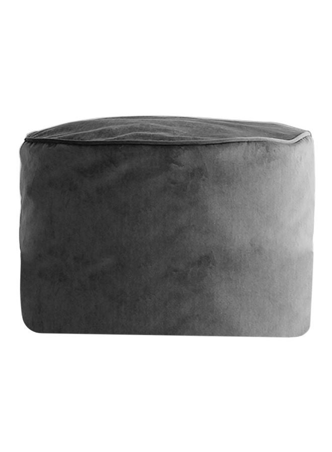 ريغال إن هاوس مقعد بوف أرضي دائري الشكل رمادي 60x40سم  - Image 1