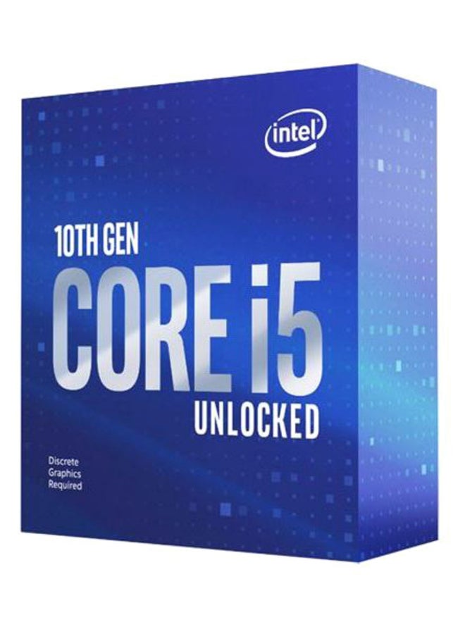 Intel - Core i5-10600KF 4.1 GHz Processor Silver/Black - Image 1
