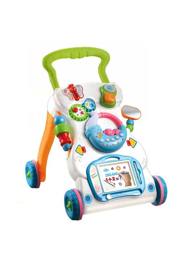 مشاية تعليمية سيت تو ستاند 4 في 1 تعمل بالدفع والسحب