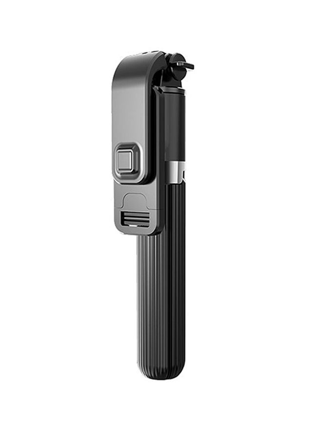 Bluetooth Foldable Handheld Selfie Stick Tripod Black/Grey  - Image 5