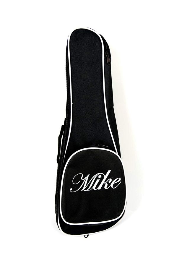 Mike Music Concert Mahogany Ukulele With Gig Bag 26 Inch Satin Natural  - Image 2