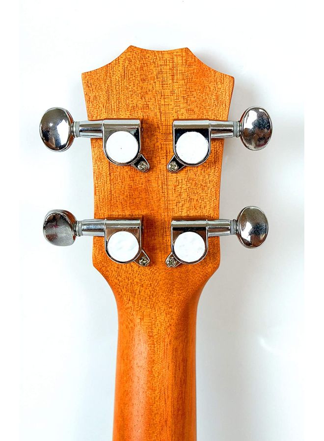 Mike Music Concert Mahogany Ukulele With Gig Bag 26 Inch Satin Natural  - Image 4