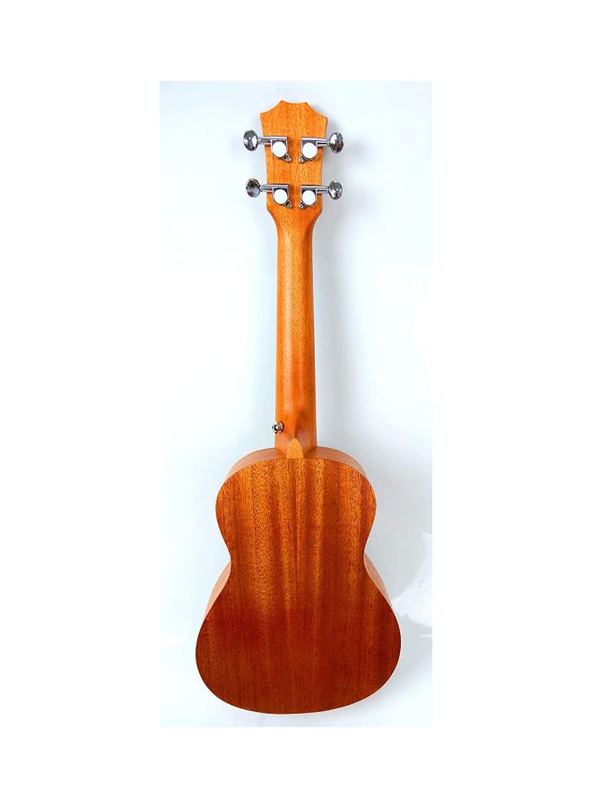 Mike Music Concert Mahogany Ukulele With Gig Bag 26 Inch Satin Natural  - Image 5