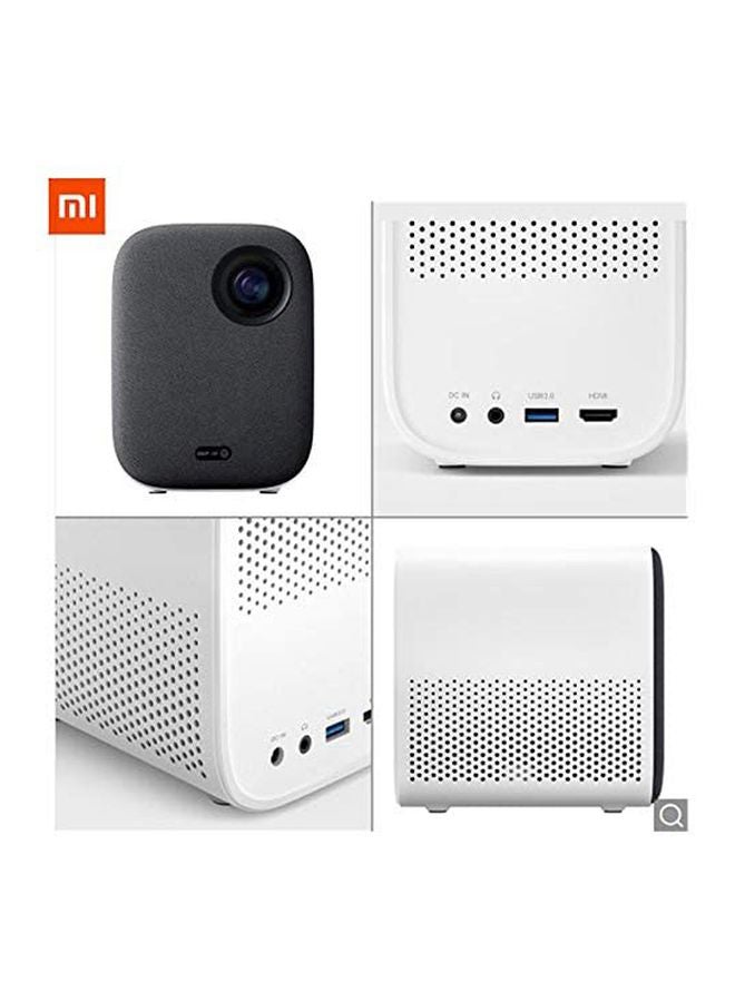 Xiaomi - Smart Compact Projector MJJGTYDS02FM White/Black MJJGTYDS02FM White/Black - Image 1