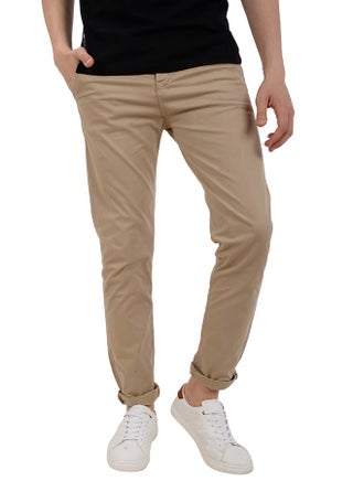Solid Chino Pants Beige - v1595495752/N39342842V_1