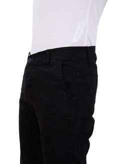 WHITE RABBIT Solid Chino Pants Black  - Image 3