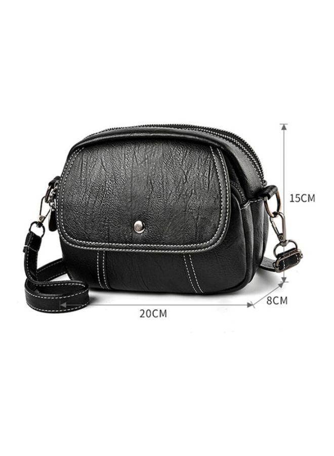 بيوينتي حقيبة كروس بتصميم أنيق أسود - Image 2