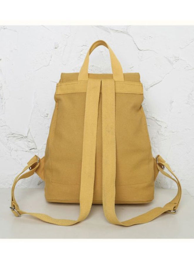 بيوينتي حقيبة ظهر عملية مصنوعة من البوليستر أصفر - Image 2