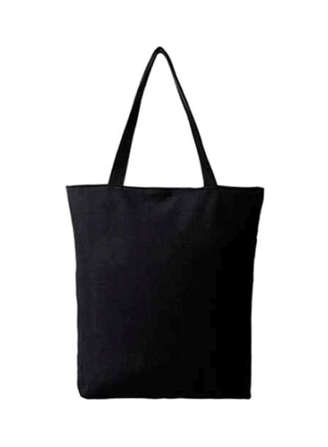 Bluelans Shopper Musical Tote Bag Black/White  - Image 2