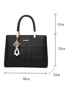 Leather Shoulder Bag Black - v1595496949/N33477148A_2