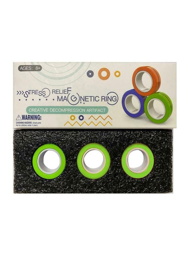 XIMI VOGUE 3-Piece Magnetic Ring Toy Set H002 14.5cm  - Image 1