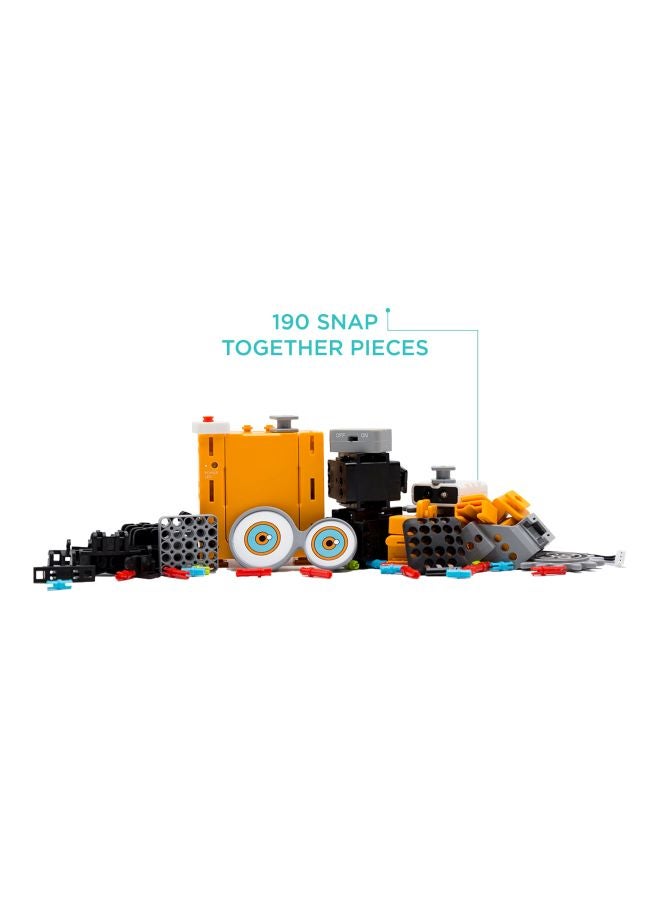 UBTECH - 196-Piece Jimu Robot Tankbot Kit JR0603 6.4x20.3x20.3cm - Image 1
