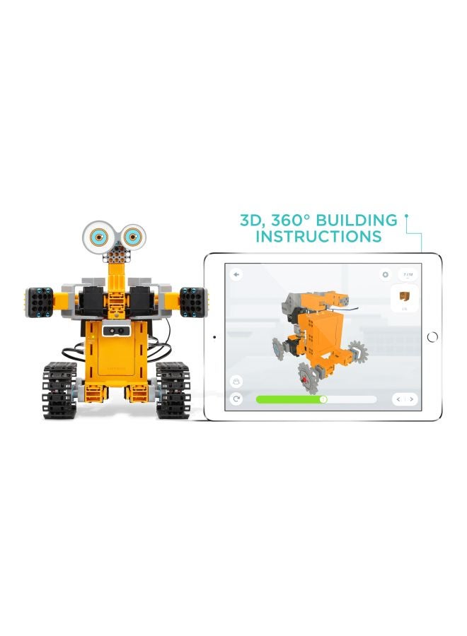 UBTECH - 196-Piece Jimu Robot Tankbot Kit JR0603 6.4x20.3x20.3cm - Image 1