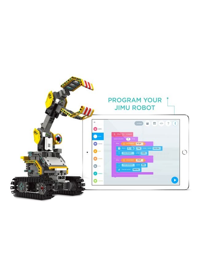 UBTECH - Jimu Robot Trackbot JRA0101 25.6x6.3x30.3cm - Image 1