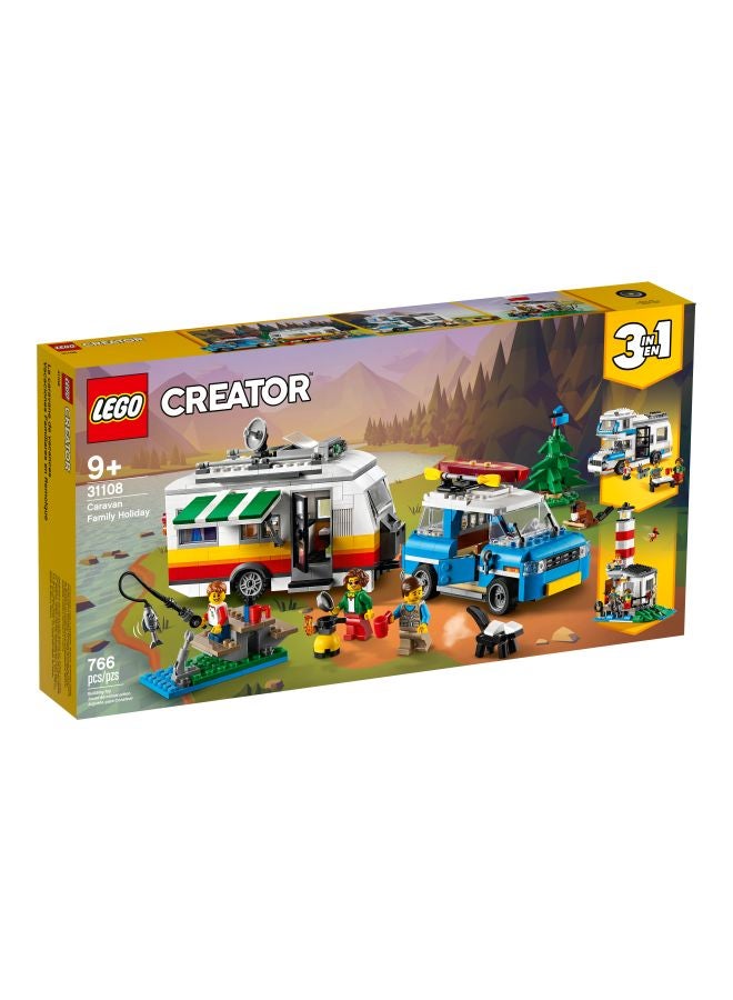 LEGO - 31108 766-Piece Creator Caravan Family Holiday Set 31108 766 9+ Years - Image 1