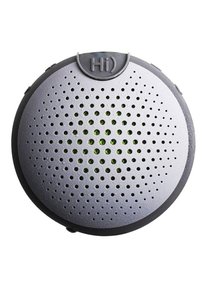 BOOMPODS - Aquablaster Waterproof Bluetooth Speaker Grey/Green - Image 1