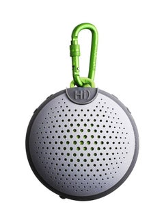 Aquablaster Waterproof Bluetooth Speaker Grey/Green