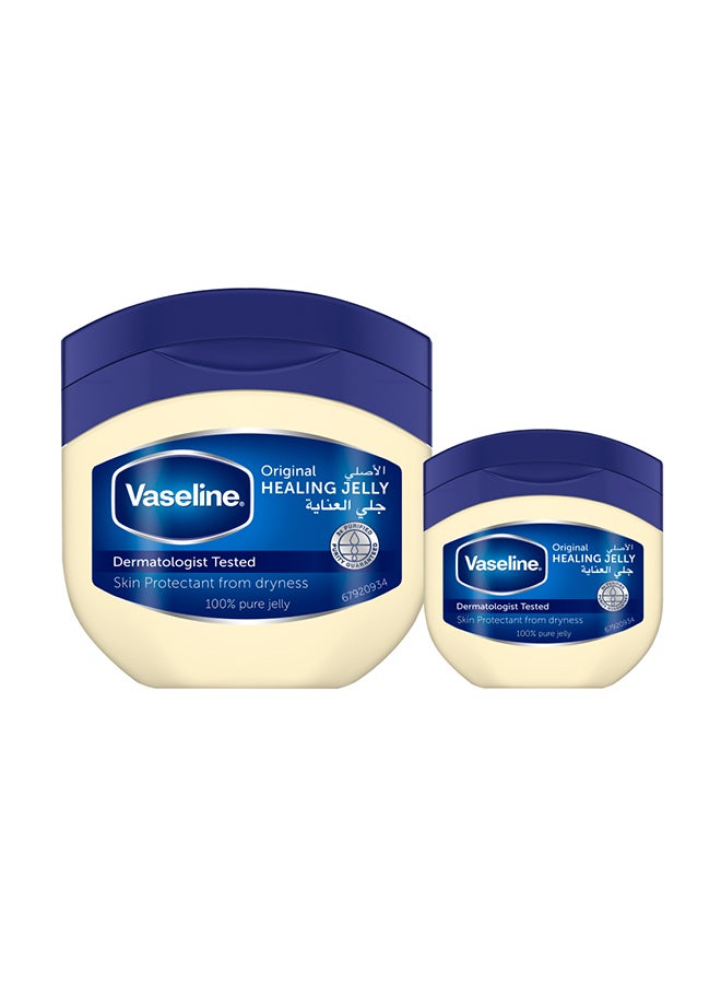 Vaseline Pack of 2 Petroleum Jelly Original 550ml