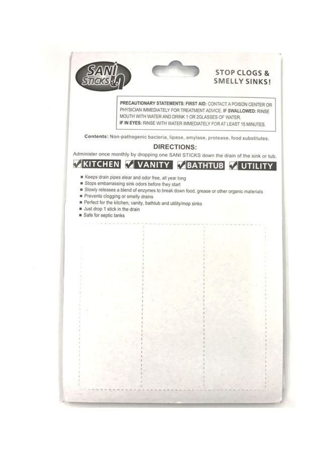 أعواد تنظيف بالوعات الصرف من 12 قطعة أزرق 12x14سم - Image 4