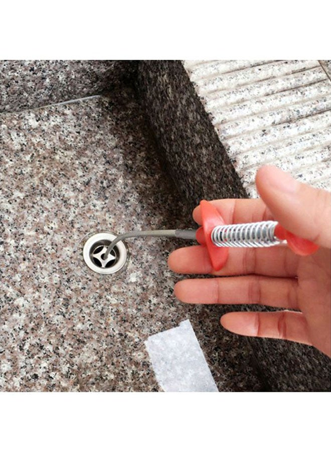 Dredge Sewer Garbage Cleaning Clip Silver 85cm - Image 3