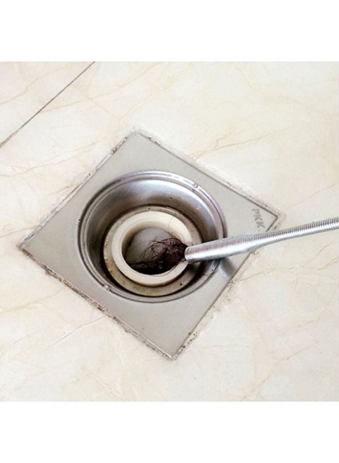 Dredge Sewer Garbage Cleaning Clip Silver 85cm - Image 4