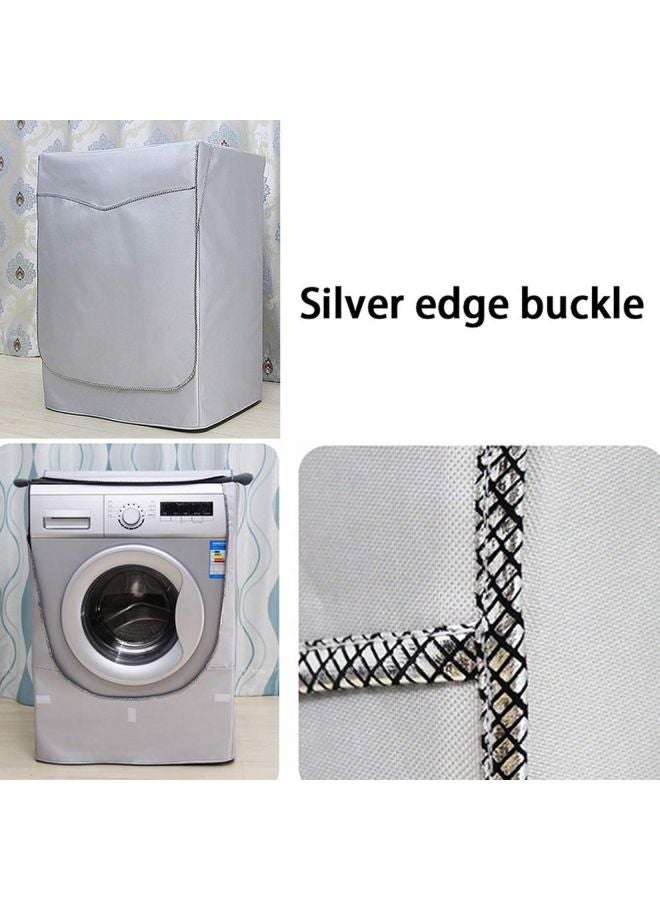 Generic - Waterproof Washing Machine Cover Grey - Image 1