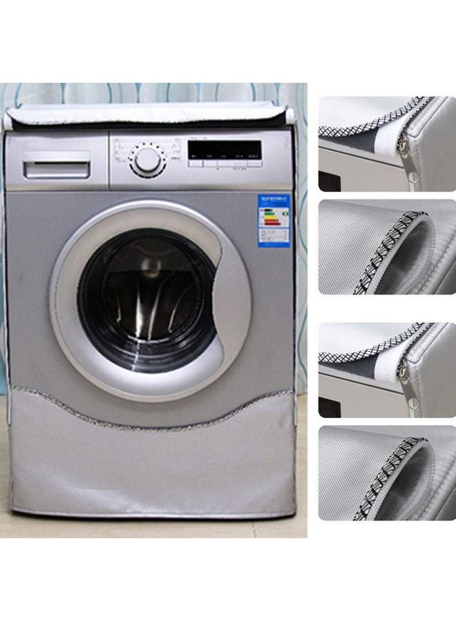 Generic - Waterproof Washing Machine Cover Grey - Image 1