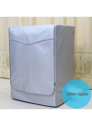 Waterproof Washing Machine Cover Grey - view 5
