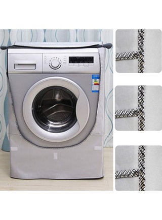 Waterproof Washing Machine Cover Grey - view 3