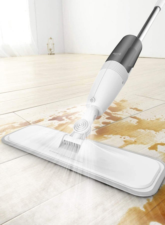 Xiaomi Deerma - 360° Rotation Spray Mop White/Black/Silver 125x660x95mm - Image 1