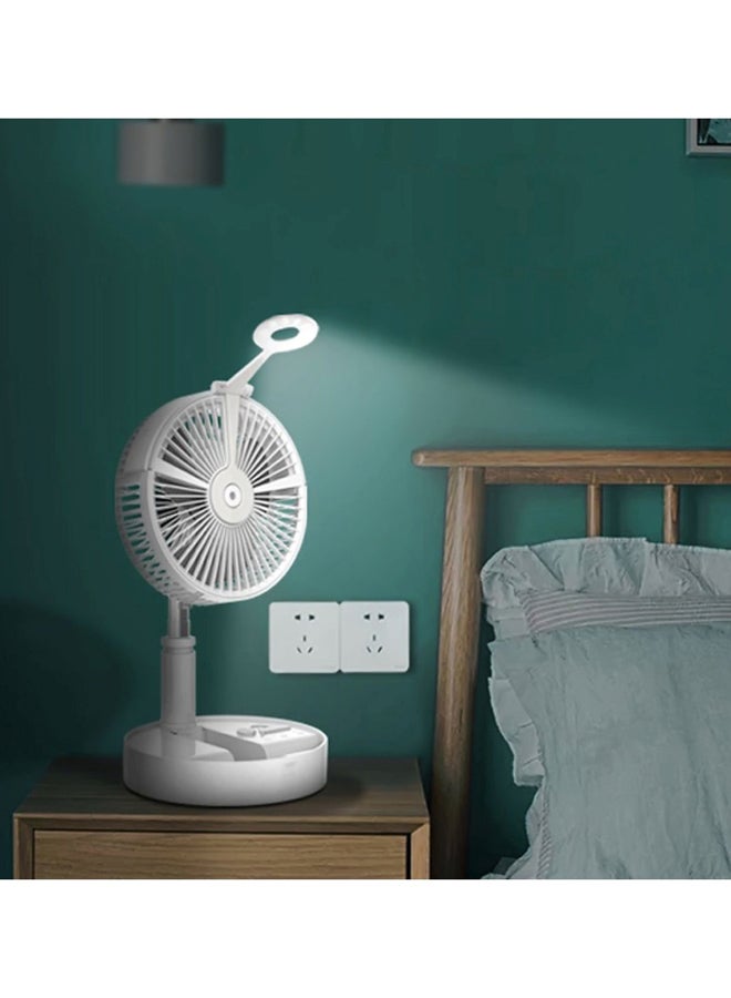 مروحة ترطيب كهربائية متعددة الوظائف بمنفذ USB PAA2402W أبيض/فضي  - Image 4