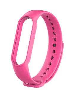 Foxcon Silicon Replacement Watch Band For Xiaomi Mi Smart Band 5 1.1inch Hotpink  - Image 2