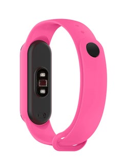 Foxcon Silicon Replacement Watch Band For Xiaomi Mi Smart Band 5 1.1inch Hotpink  - Image 3