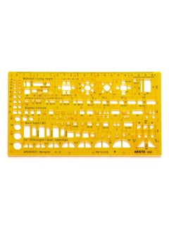 Aristo Furniture Drawing Template Yellow 