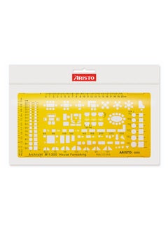 Aristo Furniture Drawing Template Yellow 