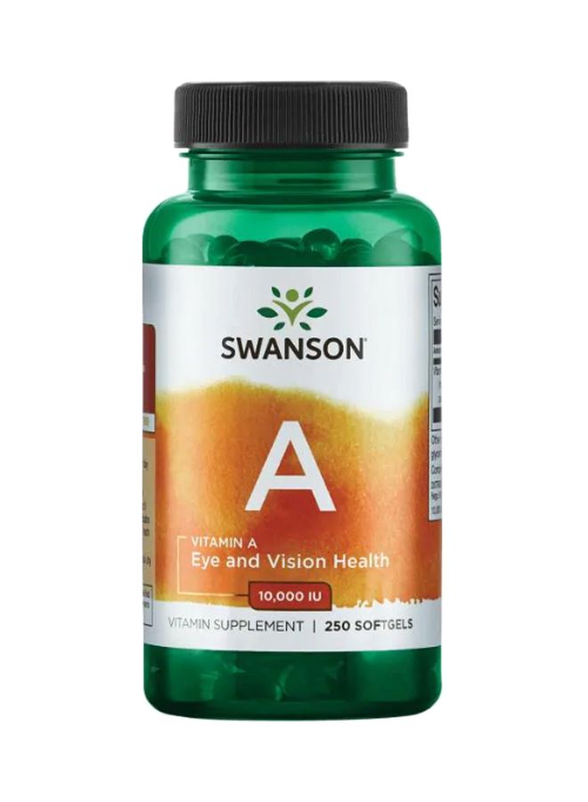 Vitamin A 10000 IU - 250 Soft gels