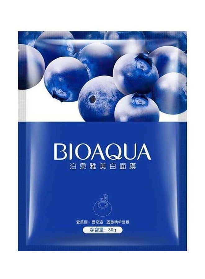 BIOAQUA Blueberry Silk Whitening Facial Mask Blueberry 30grams