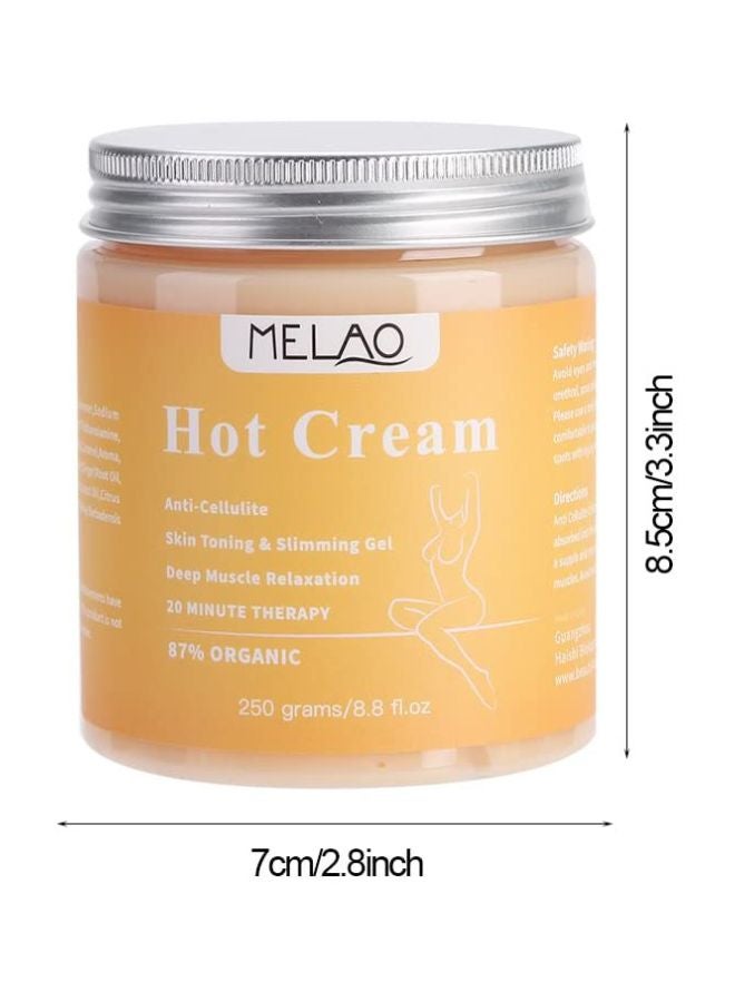 Brrnoo Hot Anti-Cellulite Body Cream Beige 250grams - Image 4