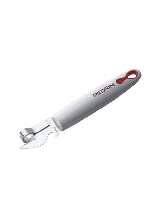 بيدريني أداة رفع الغطاء مزودة بخرامة علب مصنوعة من المعدن رمادي/أحمر/فضي