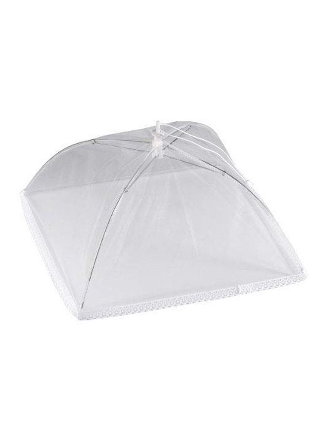 بيدريني غطاء شبكي لحماية الطعام أبيض 43.18x43.18x25.4سم