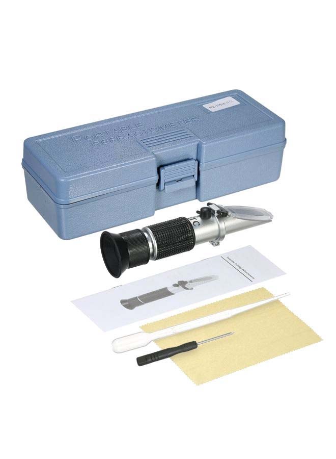Portable Handheld ATC Antifreeze Refractometer Black/Silver/Blue 20.3cm - Image 2