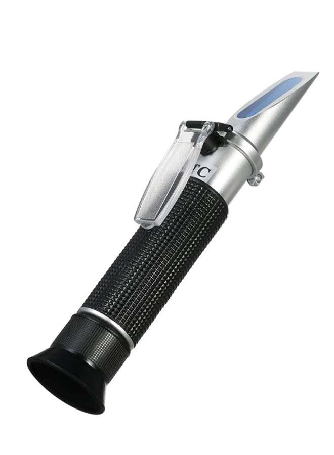 مقياس انكسار ملوحة مياه البحر المحمول باليد أسود/ فضي/ أزرق 20.3سم - Image 1