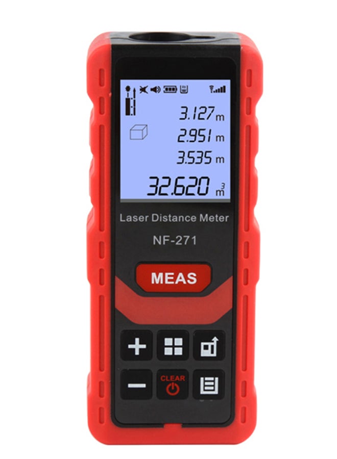 Generic Digital Laser Distance Meter Red/Black  - Image 1