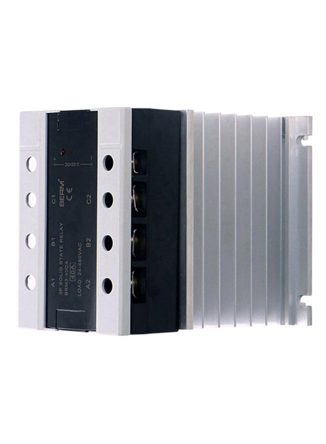 Three Phase Solid State Relay White/Black  - Image 2