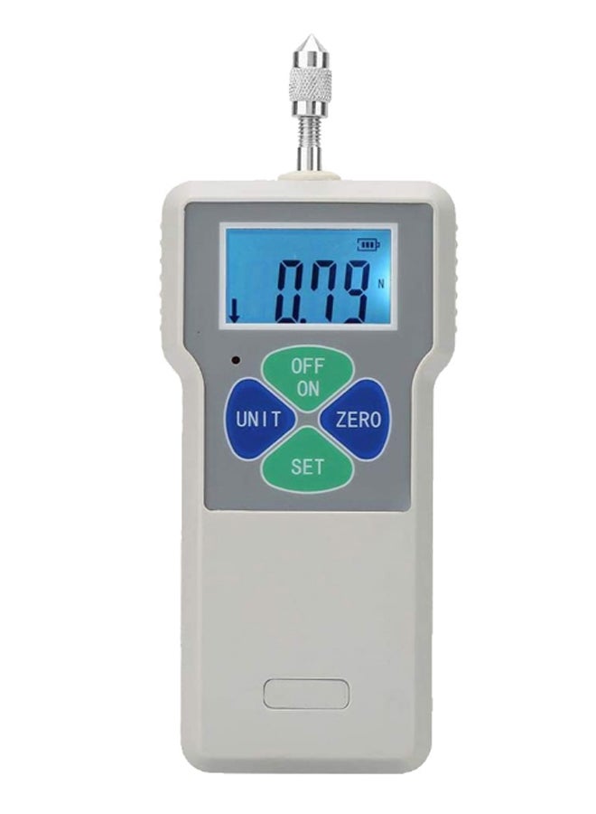 Generic - Digital Force Meter Push Pull Tester Gauge Grey/Silver - Image 1
