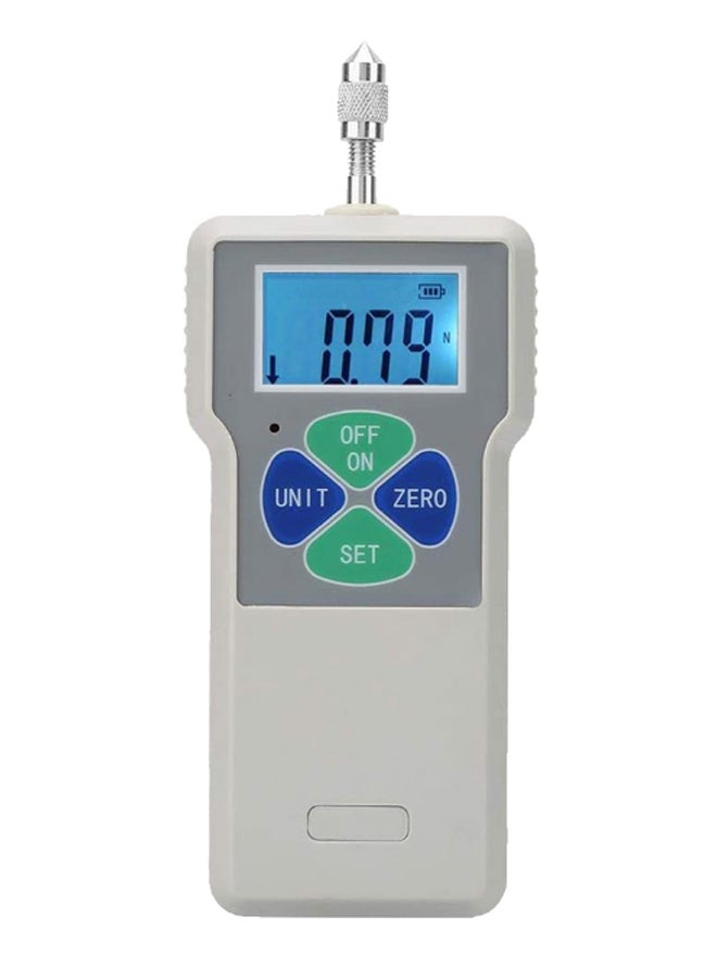 Generic - Digital Force Meter Push Pull Tester Gauge Grey/Silver - Image 1