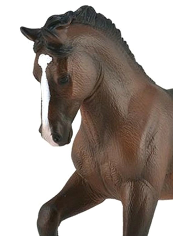 CollectA Warmblood Stallion Bay Animal Figure Toy 14.7 x 11.2cm  - Image 2